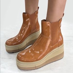 Naked Feet Guild platform Chelsea boot